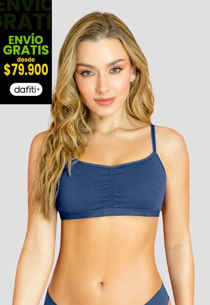 Top Mujer Azul Profundo Fi 107106