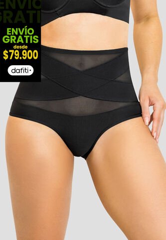 Cachetero Mujer Negro Fi 112790 Formas Intimas