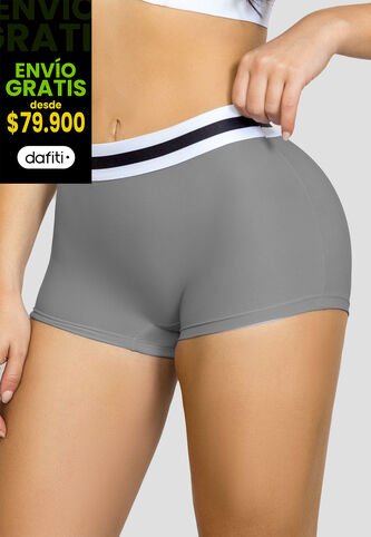 Bóxer Mujer Gris Claro Fi 9601 Formas Intimas