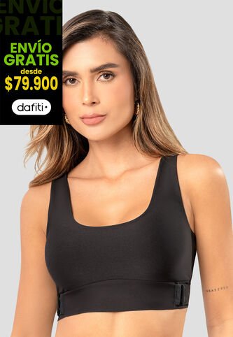 Brasier Mujer Negro Fi 114115 Formas Intimas