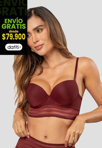 Brasier Mujer Merlot Fi 114110 Formas Intimas