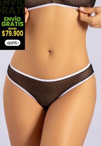 Tanga Paq X2 Mujer Multicolor Fi 112355 Formas Intimas