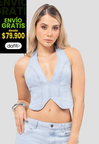 Corset Mujer Azul Claro Fi 112379 Formas Intimas
