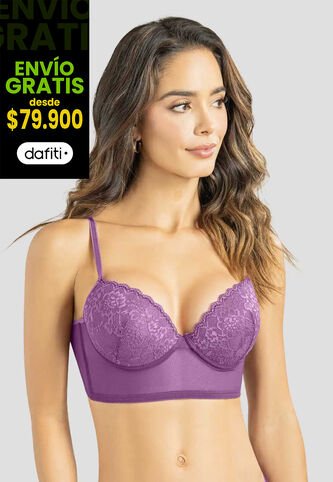Bustier Mujer Ciruela Fi 111694 Formas Intimas