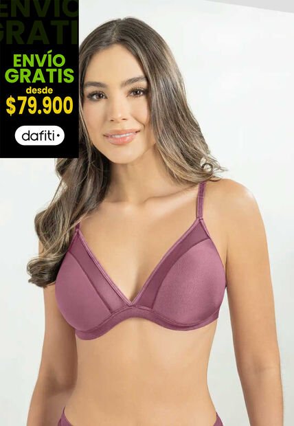 Brasier Mujer Ciruela Fi 88163