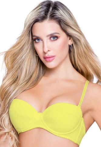 Brasier Mujer Amarillo FI 83934 Formas Intimas
