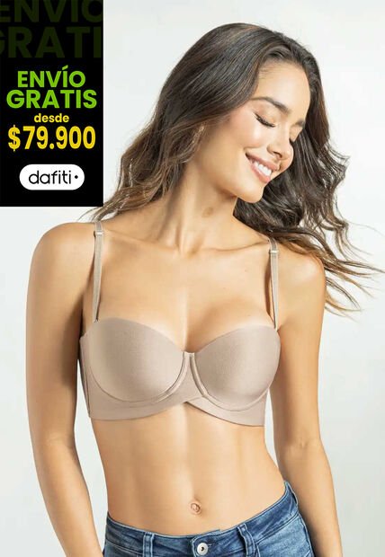 Brasier Mujer Café Pardo Fi 3107