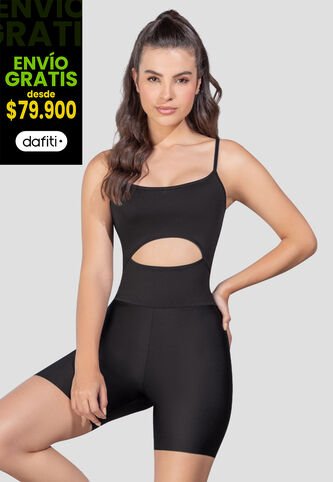 Enterizo Mujer Negro Fi 110509 Formas Intimas