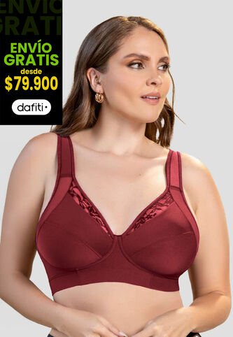 Brasier Mujer Vino Fi 69512 Formas Intimas