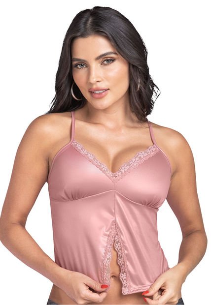 Camiseta Mujer Rosa Fi 6276