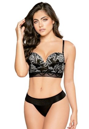 Bustier Adulto Negro Fi 96140