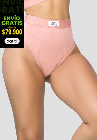 Panty Mujer Rosa Polvo Fi 101531 Formas Intimas