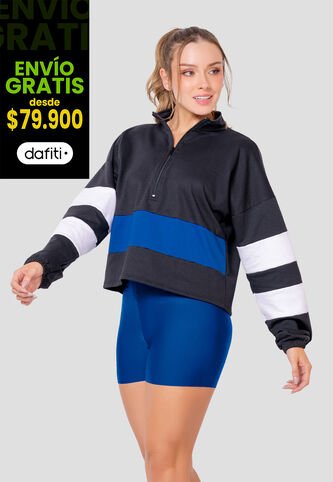 Buzo Mujer Negro Fi 109539 Formas Intimas
