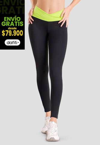 Legging Mujer Negro Fi 104323 Formas Intimas