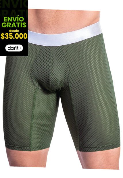 Bóxer Para Hombre Verde Militar FI
