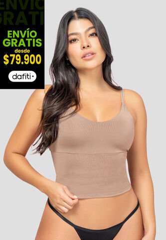 Camisilla Mujer Mocca Fi 107105 Formas Intimas