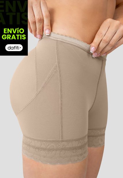 Short Levanta Cola Mujer Gris Fi 105326