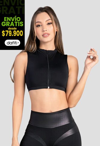 Top Mujer Negro Fi 103827 Formas Intimas