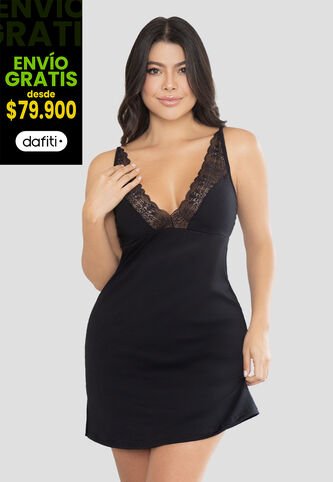 Batola Mujer Negro Fi 103820 Formas Intimas