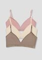 Top Paq X3 Mujer Multicolor Fi 9949 de Formas Intimas