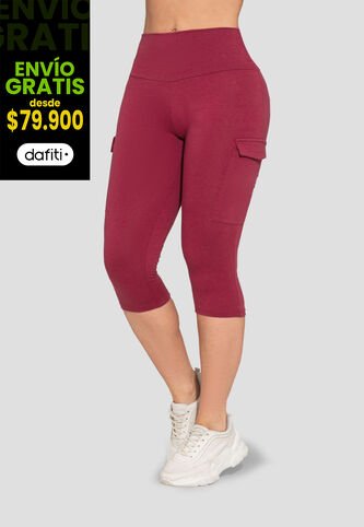 Capri Mujer Rojo Fi 5004 Formas Intimas