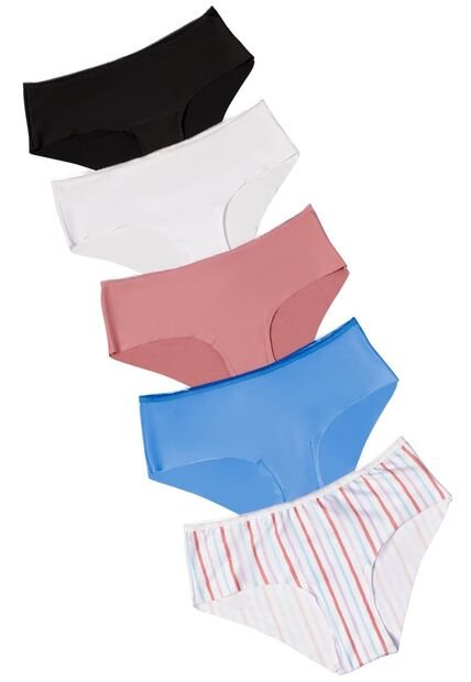 Cachetero Paq X5 Mujer Multicolor 90729