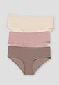 Cachetero Paq X3 Mujer Multicolor Fi 9950 de Formas Intimas