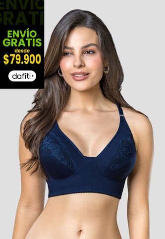 Brasier Mujer Azul Navy Fi 96568 Formas Intimas