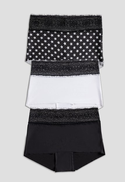 Cachetero Paq X3 Mujer Multicolor FI 100947