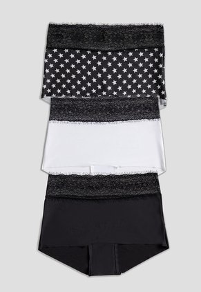 Cachetero Paq X3 Mujer Multicolor FI 100947