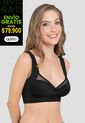 Brasier Mujer Negro Fi 104686 de Formas Intimas
