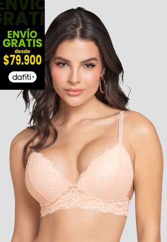 Brasier Mujer Beige Fi 104169 Formas Intimas