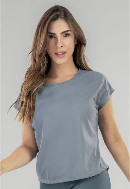 Camiseta Mujer Azul Acero FI 16981