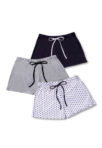 Short Paq X3 Multicolor FI 76308 Formas Intimas