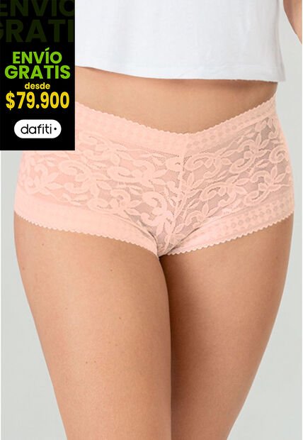 Panty Mujer Palo De Rosa Claro FI 96590