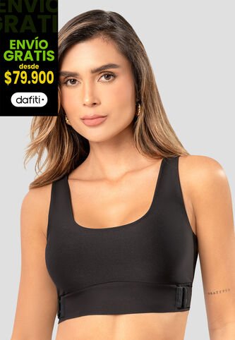 Brasier Mujer Negro Fi 114115 Formas Intimas