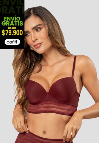 Brasier Mujer Merlot Fi 114110 Formas Intimas