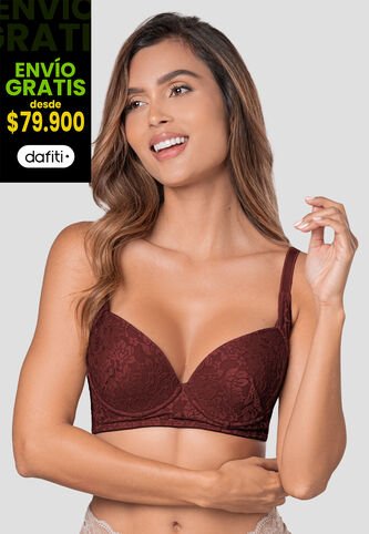 Brasier Mujer Merlot Fi 112104 Formas Intimas