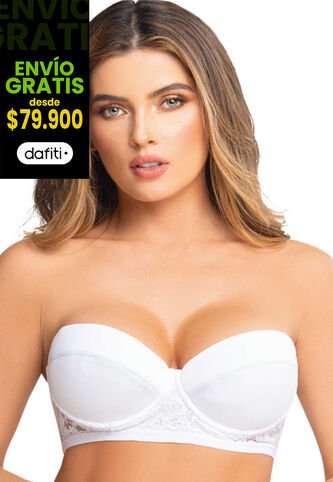Brasier Mujer Blanco FI 77665 Formas Intimas