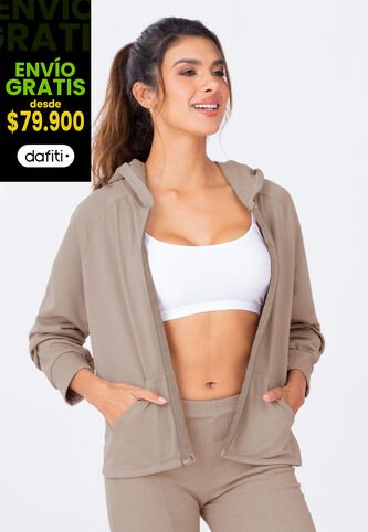 Chaqueta Mujer Café Pardo Fi 16884 Formas Intimas
