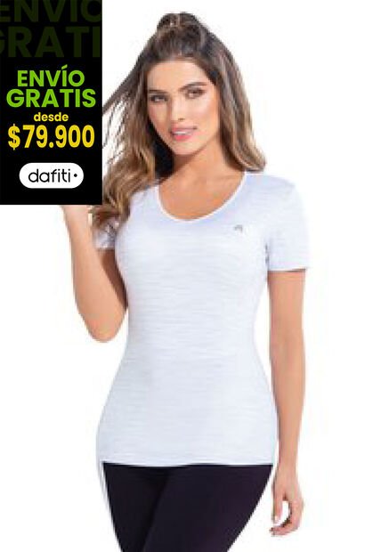 Camiseta Mujer Blanco FI 77687