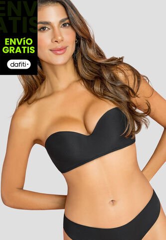 Brasier Mujer Negro Fi 112534 Formas Intimas