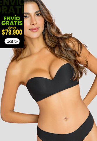Brasier Mujer Negro Fi 112534 Formas Intimas