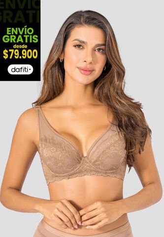 Brasier Mujer Chocolate Fi 112541 Formas Intimas