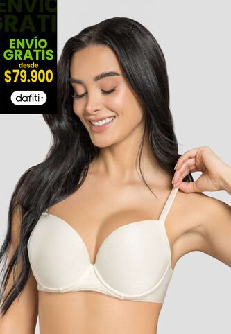 Brasier Mujer Crema Fi 112102 Formas Intimas