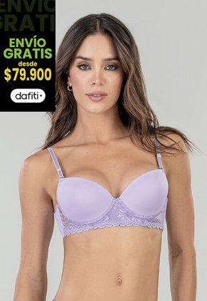 Brasier Mujer Lila Tech FI 3109