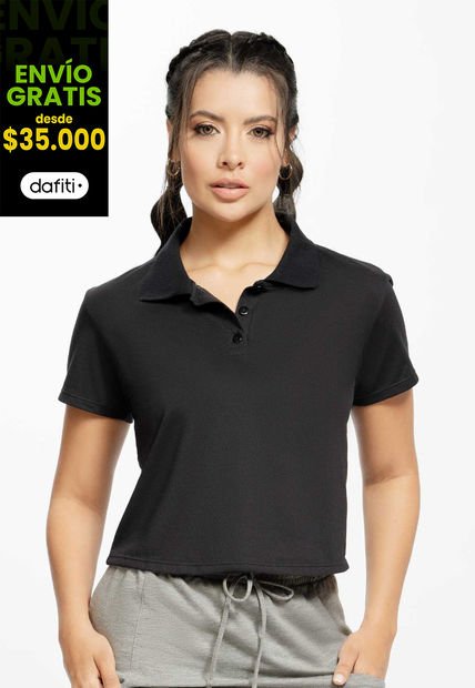 Camiseta Mujer Negro FI 101915