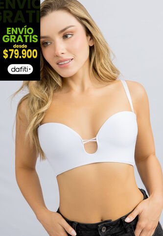 Brasier Mujer Blanco Fi 109422 Formas Intimas