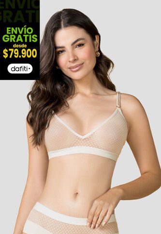 Bralette Mujer Crema Fi 110755 Formas Intimas