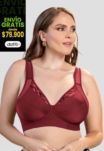 Brasier Mujer Vino Fi 69512 Formas Intimas